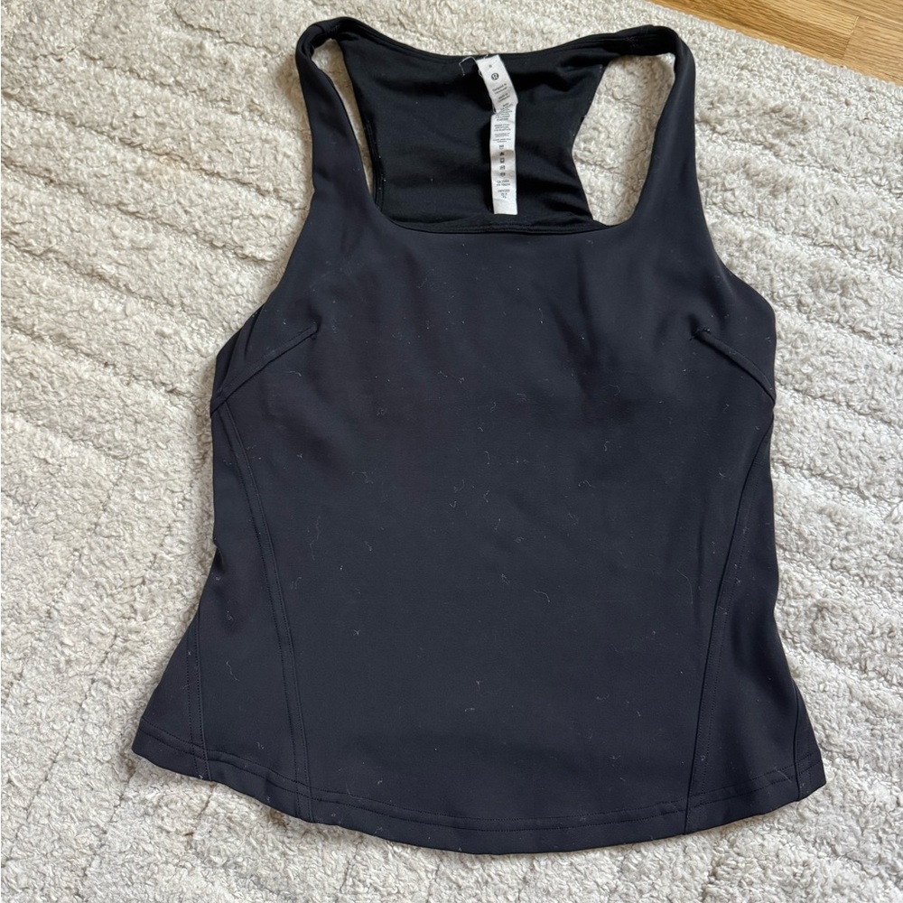 lululemon athletica Black Racerback Tank Top